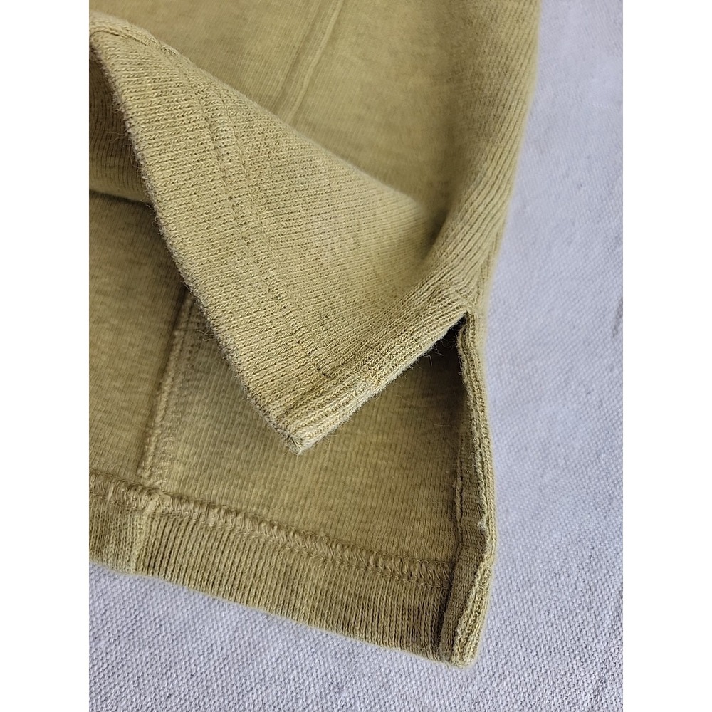 Orvis Ribbed Cotton Top Womens XL Green Long Sleeve Crewneck Side‎ Slit Outdoor - Picture 9 of 13
